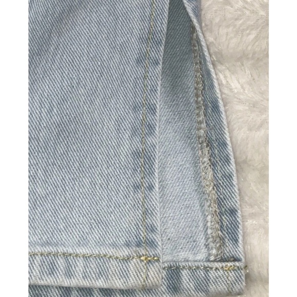 Pretty Little Thing Women’s Size 8 Wide Leg  Destroyed High Waist Jeans NWT - Picture 9 of 13